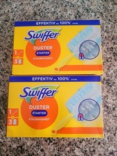 Swiffer Duster KIT Staubmagnet Starter Set 4 Griff 12 Nachfülltücher Staubwedel