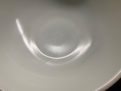 Early vintage pyrex primary color mixing bowls yellow and green - Picture 10 of 22