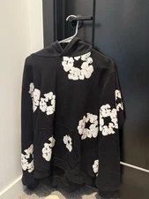 Black Denim Tears Hoodie Size Large (100% AUTHENTIC)