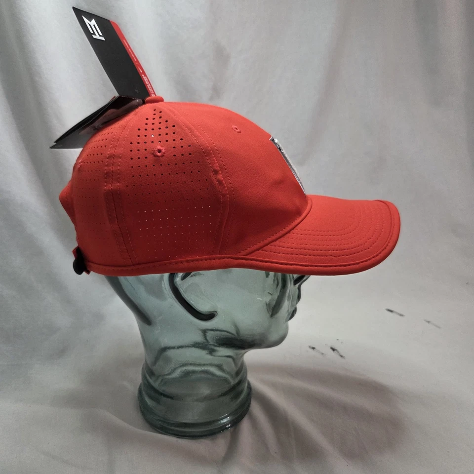 NIKE Hombres TW Tiger Woods Ultraligero Tour Golf Sombrero-Ligero Carmesí 726291-696 NUEVO Foto 2 de 4