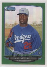 2013 Bowman Chrome Prospects Green Refractor Onelki Garcia #BCP118 11pj