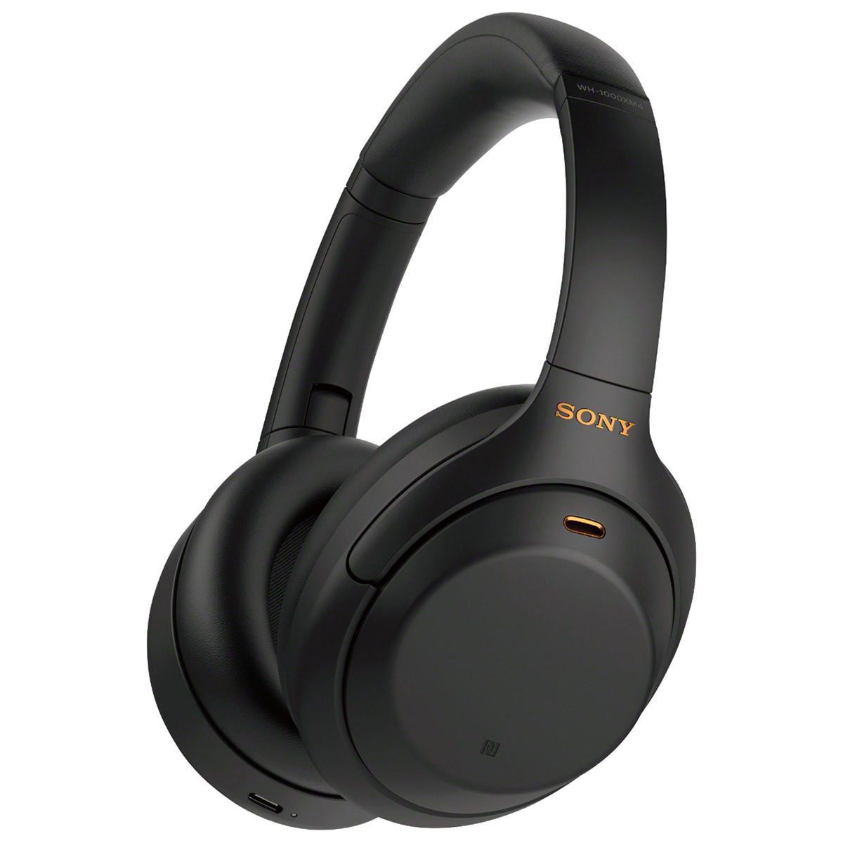 Sony WH-1000XM4 Wireless Noise Cancelling Headphones in Black - Premium Sound & Comfort-image