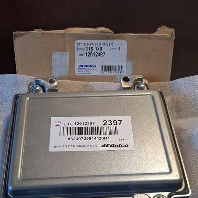New Genuine GM ACDelco 216-140, 12612397 Engine Control Module  Fast Shipping 
