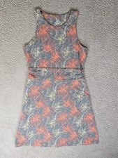 Kuhl Womens Emberglow Floral Print Cotton Blend Sleeveless Skyla Dress Size Sm
