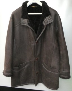 CHRIST Lederjacke Lammfelljacke = GR: 52 = UVP: 2.200€ = Top