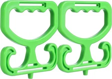 Grocery Bag Carrier，2 Pack Heavy Duty Shopping Holder Each Holds... 