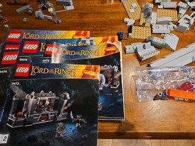 LEGO The Lord of the Rings: The Battle of Helm's Deep,Mines Of Moria,Uruk-Hai 