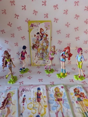 Winx Club Pets Figuren 2009 Kinder Ü Ei + BPZ  Sammler Set TOP