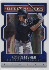 2014 Panini Elite Extra Edition Status Blue Die-Cut 45/100 Austin Fisher #80 0w8