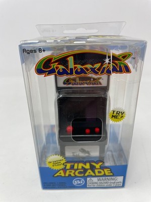 Tiny Arcade Galaxian Miniature Arcade Game, Multi-Colored