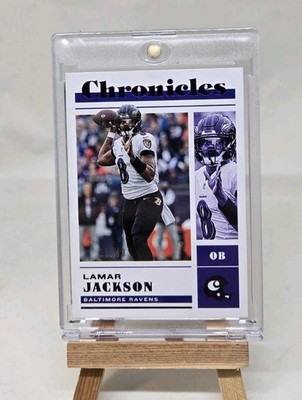Lamar Jackson /49 2022 Panini Chronicles #6 Purple
