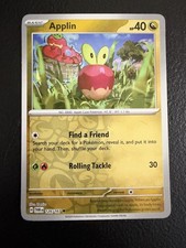 Applin 126/167 Common Twilight Masquerade Pokemon Reverse Holo Near Mint