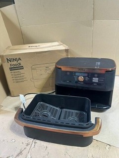Ninja AF500EUCP AirFryer Dual Zone Heissluftfritteuse 10 4 Liter Flexdrawer