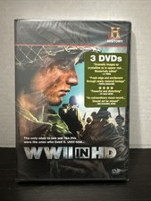WWII in HD DVD, 2009 History Documentary on 3 DVDs, NEW Sealed