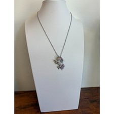 Multicolored Crystal Unicorn Pendant Necklace