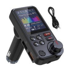 Black Car FM Transmitter Charger Adapter Radio MP3 Player Bluetooth 5.0 Wireless