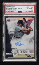 2017 Topps Finest Auto Andrew Benintendi #FA-AB PSA 10 GEM MT Auto s5j