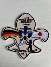 2015 World Scout Jamboree - Germany contingent unit 10 badge boy scout patch