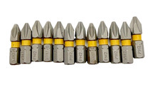 DeWalt Maxfit Ultra Steel Impact Rated 1" Phillips PH2 Hex Shank Bits - x12