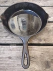 Antique Griswold Cast Iron Skillet Large Block Logo Very Good Condition