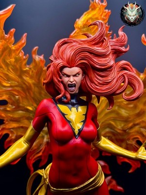 Jean Grey Dark Phoenix - Figur Resin Print 14K - PAINTED/UNPAINTED 1:6