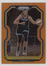 2021 Panini Prizm WNBA Orange Prizm 5/50 Stefanie Dolson #58 12v9