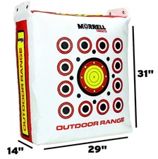 Morrell Outdoor Range Field Point Archery Bag Target Over 50 Bullseyes On 2