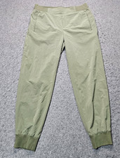 Banana Republic olive green joggers pants women size Medium