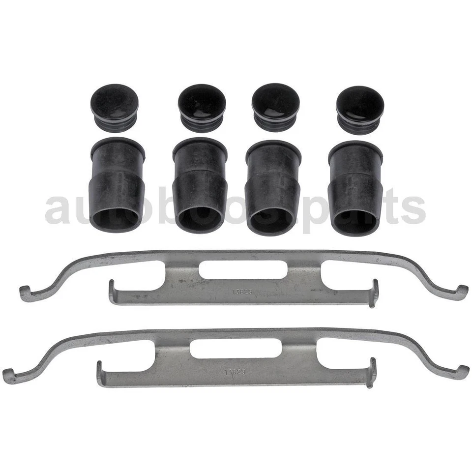 Kit de herrajes de freno de disco delantero trasero para BMW 750iL 1998-2001 Foto 2 de 4