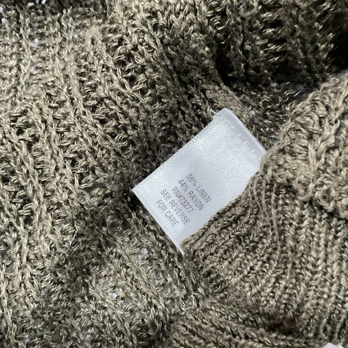 Croft And Barrow Women’s Olive Green Color Short Sleeve Cardigan Size M - Bild 8 von 9