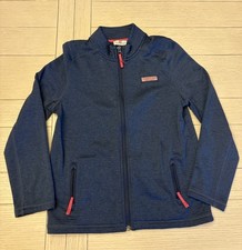 EUC Vineyard Vines Girls Size Medium 10-12 Navy Full Zip Jacket