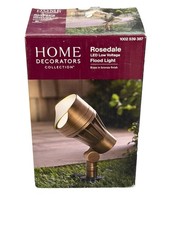 Home Decorators 50-Watt Rosedale Brass In bronze LED Landscape Flood Light
