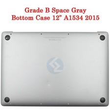 Grade B Space Gray Bottom Case 613-01926-A for Apple MacBook 12" A1534 2015