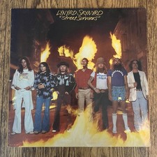 Lynyrd Skynyrd Street Survivors LP RARE Original Flames Cover EX 1977 MCA-3029