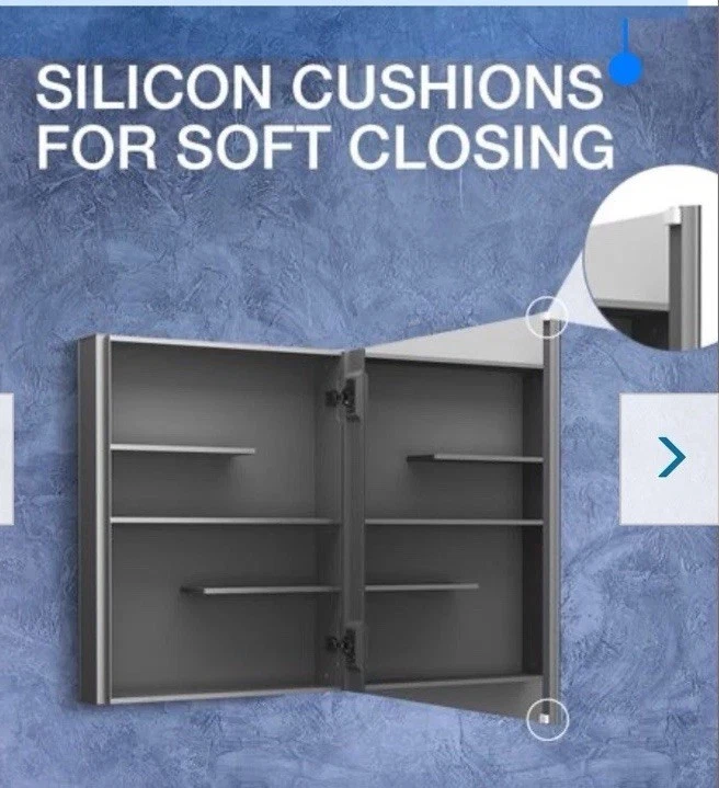 Botiquín Kohler 81145-DA1 Maxstow 20" W x 24" H de una sola puerta con espejo Foto 3 de 4