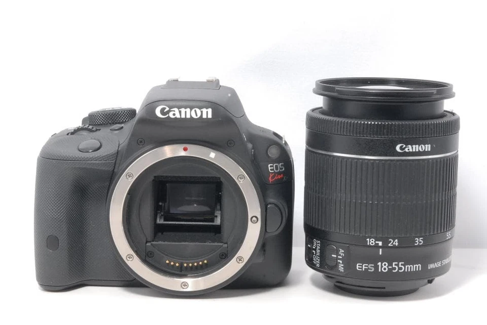Canon EOS Kiss X7 DSLR Camera with EF-S 18-55mm IS Lens Image Stabilization New - Image 2 of 4