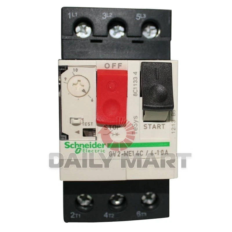 Schneider Telemecanique Motor Circuit Breaker GV2ME14C GV2ME14 6-10A New in Box