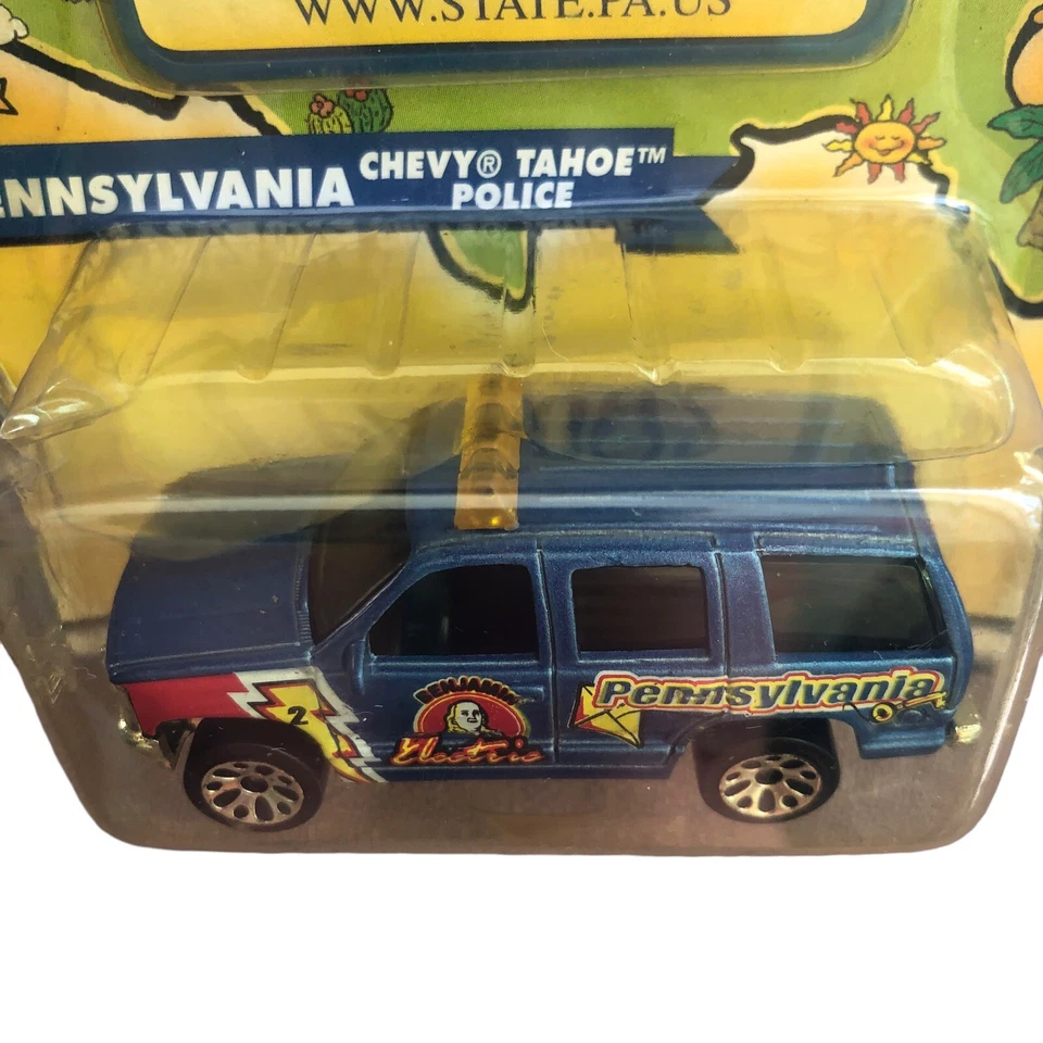 Matchbox 50th Anniversary 2001 Chevy Tahoe Police Diecast Car Pennsylvania - Image 4 of 4