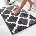 New ListingBathroom Rugs 24X16, Soft and Absorbent Microfiber Bath Rugs, Non-Slip Shaggy Sh