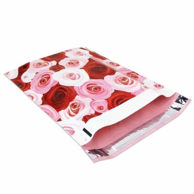 Designer Poly Mailers Plastic Envelopes Shipping Bags Custom #SmileMail 
