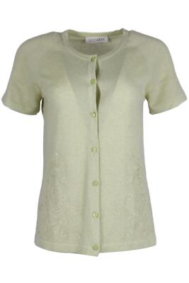 ESCADA EMBROIDERED CASHMERE CARDIGAN DE 38 UK 12