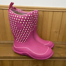 Muck Boot Company Kids Girls Pink Pull On Muck Boots Size 7 NEW