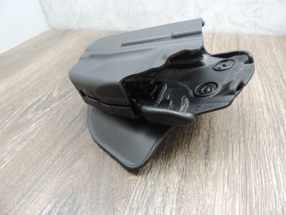 Coldre de retenção de pás de plástico preto Safariland LH - Imagem 3 de 4