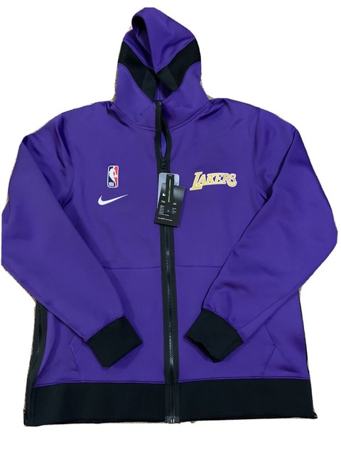 lakers showtime therma flex hoodie