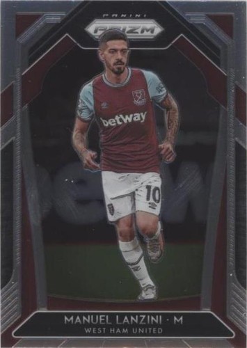 直筆サイン入り写真 マヌエル・ランシニ サッカーアルゼンチン SA鑑定済 2021-22 Panini Premier League Soccer Signatures Manuel Lanzini