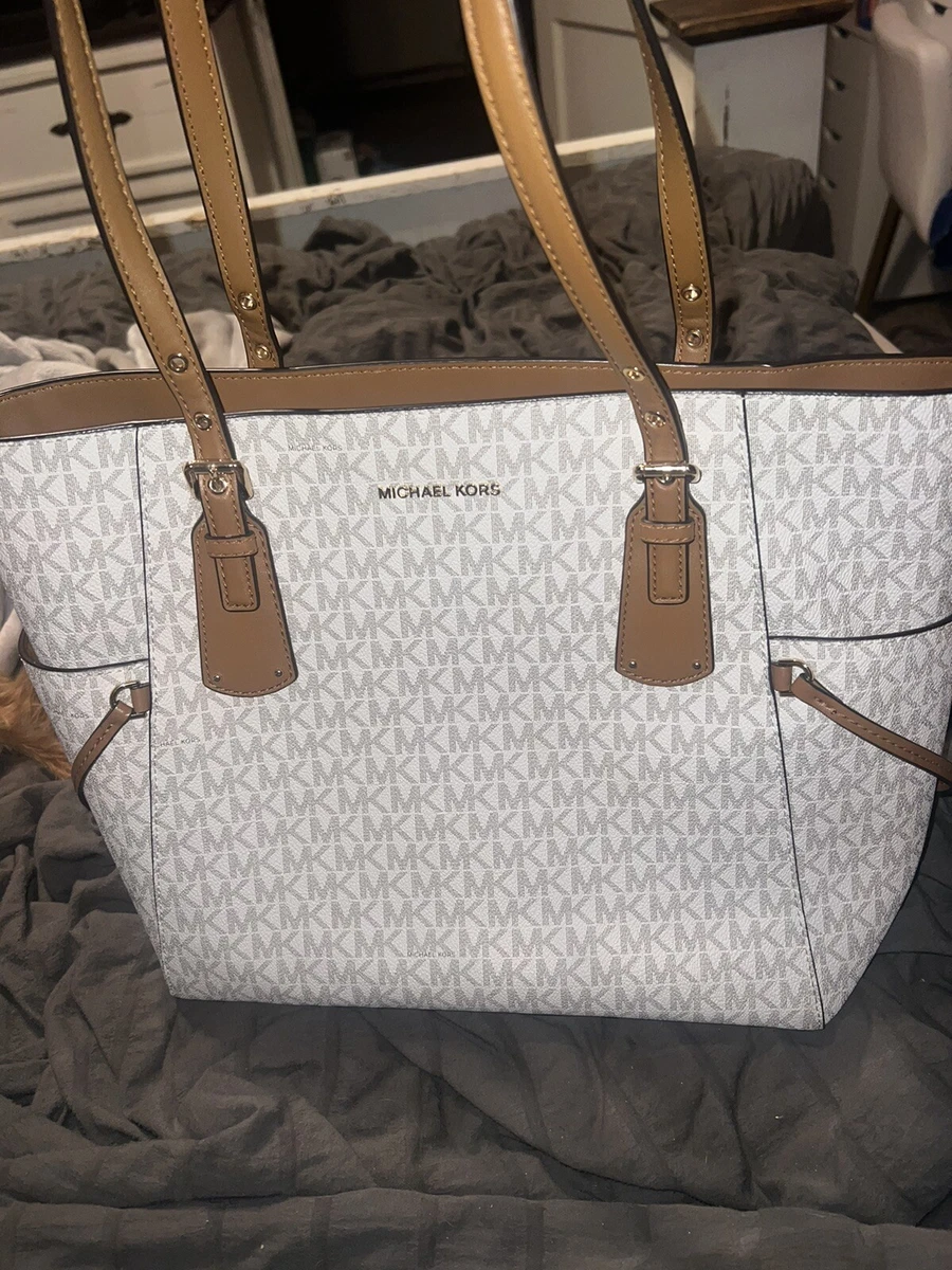 Michael kors voyager tote hot sale vanilla