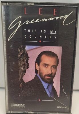 Lee Greenwood This Is My Country Cassette Tape 1988
