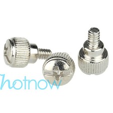 20 pcs 6/32 x 5mm Toolless Thumb Screws for PC Computer Case Power Supplies PSU