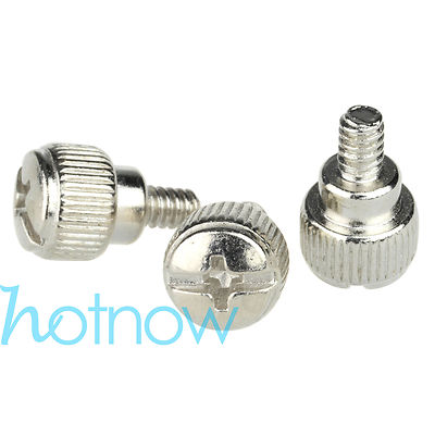 20 pcs 6/32 x 5mm Toolless Thumb Screws for PC Computer Case Power Supplies PSU