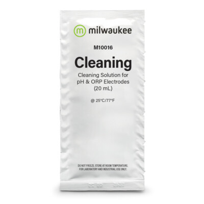 Milwaukee M10016B Electrode Cleaning Solution Sachets (x25), 